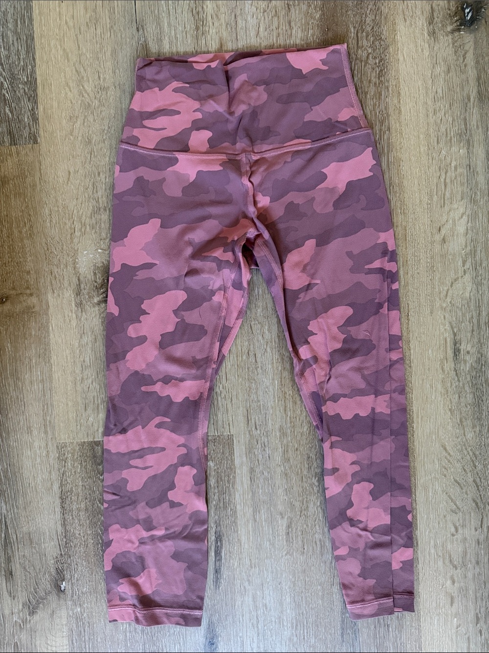 lululemon athletica Pink Camo High-Rise Leggings size 4